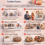 Özel Günler İçin Hediyeler: Doğum Günü, Yıldönümü ve Daha Fazlası